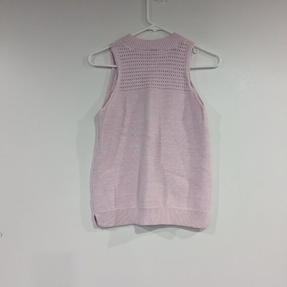 Gap Sleeveless Sweater Pale Pink Size XS - Picture 4 of 4